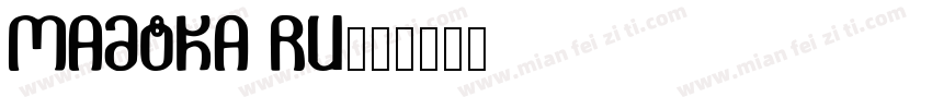 Madoka Ru字体转换